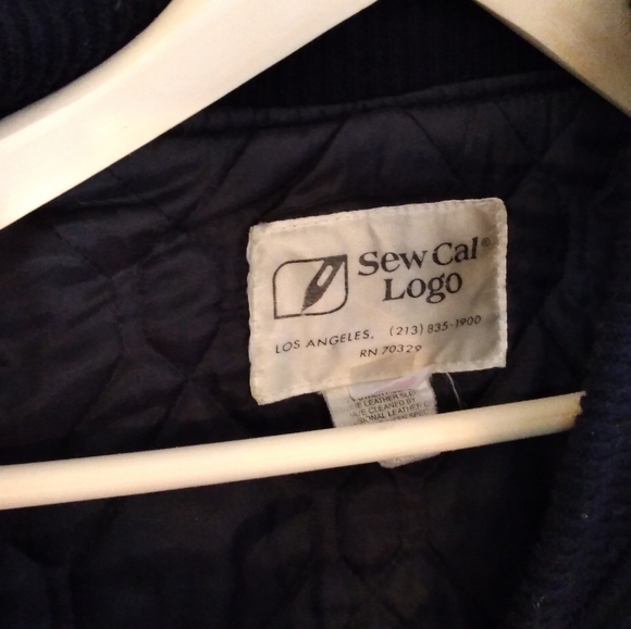 T2 Cast and Crew LEATHER/WOOL Jacket - Picture 3 of 5